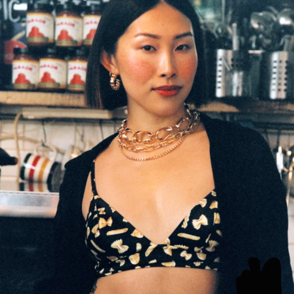 Parade Satin Longline Bralette